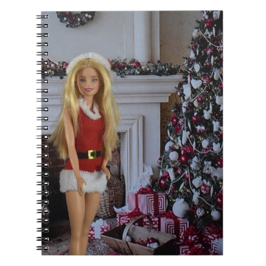 Klaar voor Kerstmis. Notitieboek (Voorkant)