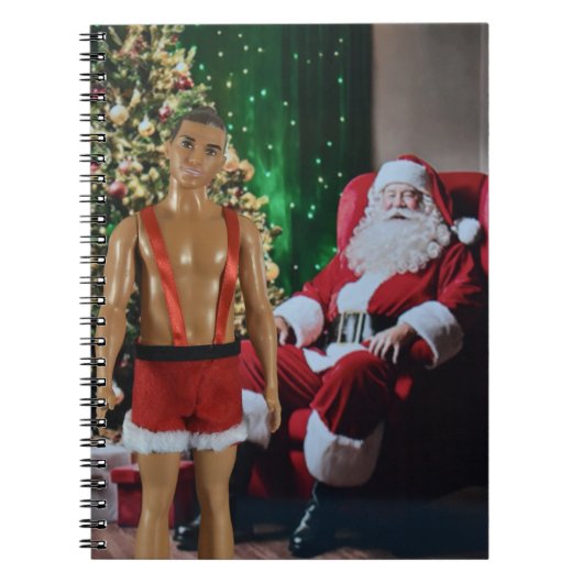 Klaar voor Kerstmis. Notitieboek (Voorkant)