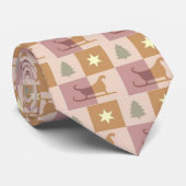 Klaar voor Kerstmis Stropdas (Opgerold)