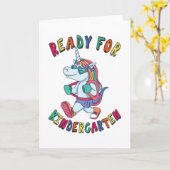 Klaar voor Kindergarten Kaart (Gele Bloem)