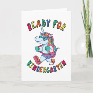 Klaar voor Kindergarten Kaart