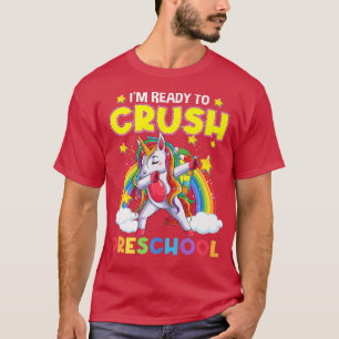 Klaar voor klappen van preschool abbing Unicorn te T-shirt