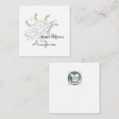 Klaar voor kleur Celtic Mandala kerstkaart Notitiekaartje (Voorkant / Achterkant)