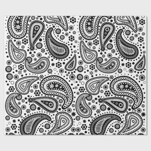 Klaar voor kleuren, gepatterd papier van Paisley (Vlak)