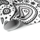 Klaar voor kleuren, gepatterd papier van Paisley (Rol Hoek)