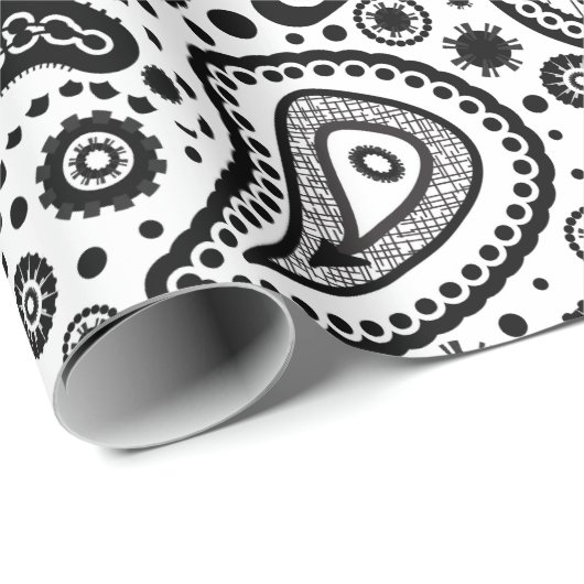 Klaar voor kleuren, gepatterd papier van Paisley (Rol Hoek)