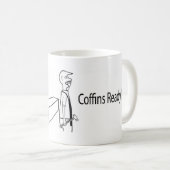 Klaar voor koffie koffiemok (Voorkant rechts)