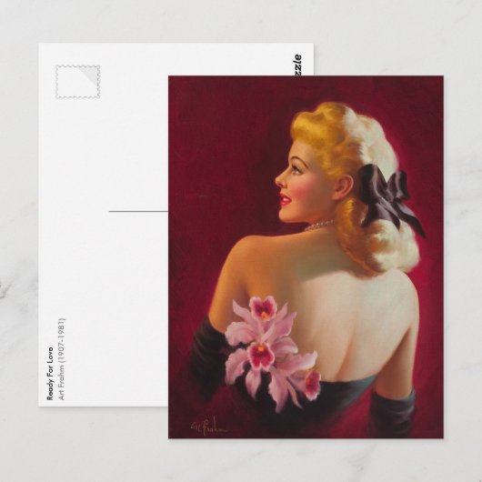 Klaar voor liefde briefkaart (Voorkant / Achterkant)