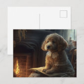 Klaar voor mijn les briefkaart (Voorkant / Achterkant)