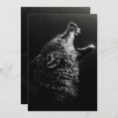 Klaar voor omlijsting naar Wolf | Wolf Baby (Voorkant / Achterkant)