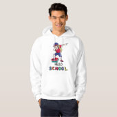 Klaar voor online school hoodie (Voorkant volledig)