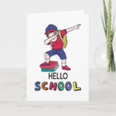 Klaar voor online school kaart (Voorkant)