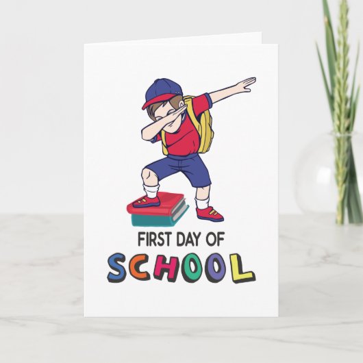 Klaar voor online school kaart (Voorkant)