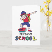 Klaar voor online school kaart (Gele Bloem)