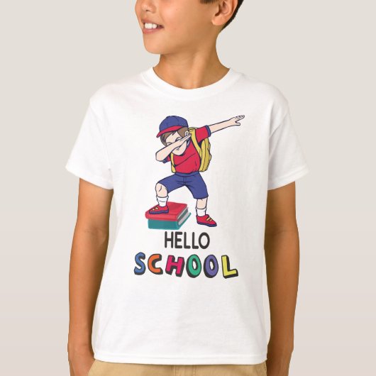 Klaar voor online school t-shirt (Voorkant)