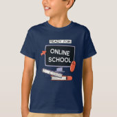 Klaar voor online school t-shirt (Voorkant)