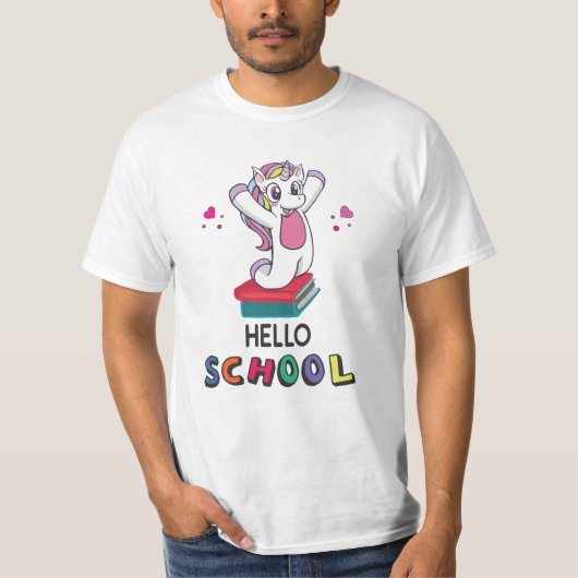 Klaar voor online school t-shirt (Voorkant)