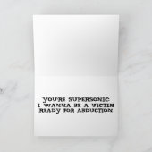 KLAAR VOOR ONTVOERING ROMANTISCH WENSKAART VOOR HE KAART (Binnen)