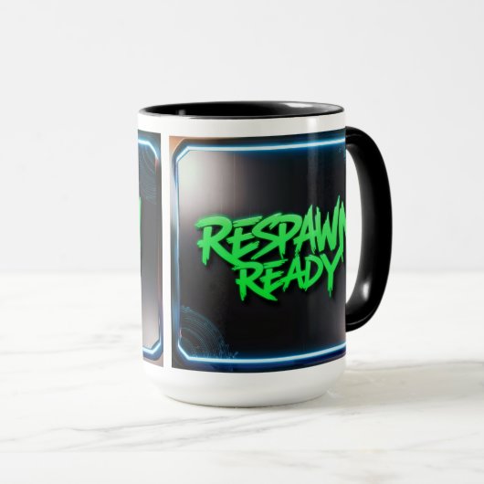 klaar voor opnieuw paaien mok (Voorkant rechts)