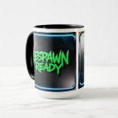 klaar voor opnieuw paaien mok (Voorkant links)