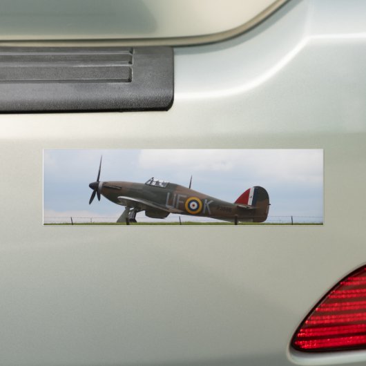 Klaar voor orkaan voor de start bumpersticker (Op auto)