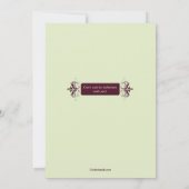 Klaar voor partijuitnodiging kaart (Achterkant)