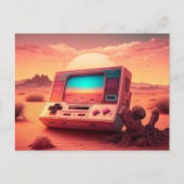 Klaar voor plezier met een Briefkaart voor gamecon (Voorkant)