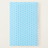 Klaar voor Pop Baby Blue Pea Aangepaste Zwangersch Planner (Achterkant)