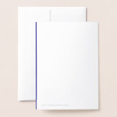 Klaar voor Pop Baby Boy Blue Pea Baby shower Aange Folie Kaarten (Met envelop)