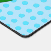 Klaar voor Pop Baby Boy Blue Pea Bureaumat (Hoek)