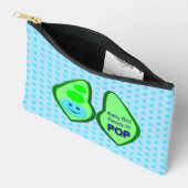 Klaar voor Pop Baby Boy Blue Pea Etui (Open)