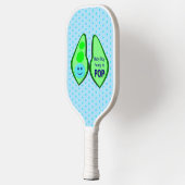 Klaar voor Pop Baby Boy Blue Pea Pickleball Paddle (Links)