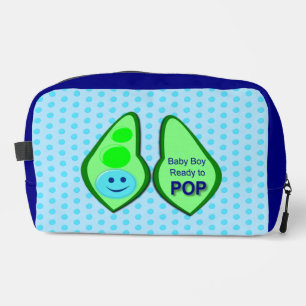 Klaar voor Pop Baby Boy Blue Pea Toilettasje