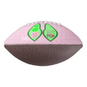 Klaar voor Pop Baby Girl Pink Pea American Football (Gedraaid 270)