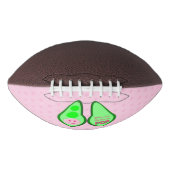 Klaar voor Pop Baby Girl Pink Pea American Football (Voorkant)
