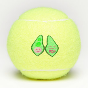 Klaar voor Pop Baby Girl Pink Pea Tennisballen