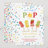 Klaar voor Pop Baby shower Kaart (Voorkant / Achterkant)