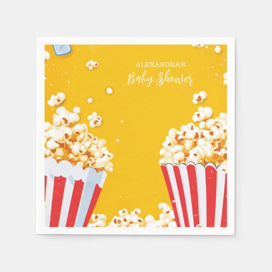 Klaar voor Pop Baby shower Servet (Voorkant)