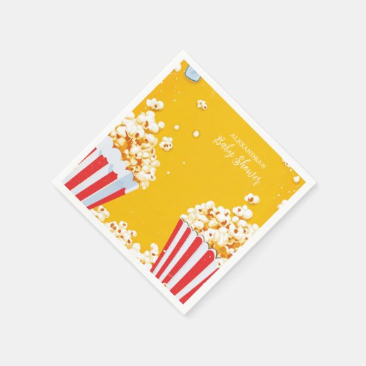 Klaar voor Pop Baby shower Servet (Hoek)