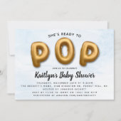 Klaar voor POP! Modern Baby shower Kaart (Voorkant)