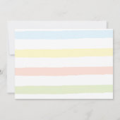 Klaar voor Pop Popsicle Summer Baby shower Kaart (Achterkant)