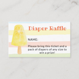 Klaar voor Pop Popsicle Zomerluier Raffle Kaart