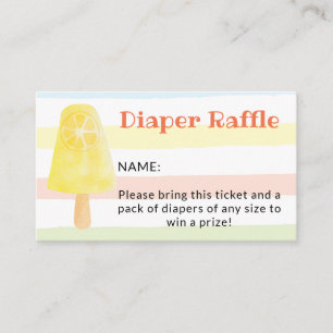 Klaar voor Pop Popsicle Zomerluier Raffle Kaart