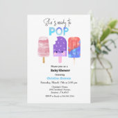 Klaar voor pop Populair baby shower Kaart (Staand voorkant)