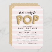 Klaar voor Pop | Uitnodiging tot Baby shower