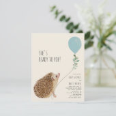 Klaar voor Pop van het Baby shower van een hedele  Kaart (Staand voorkant)