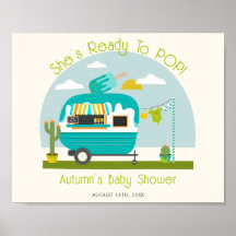 Klaar voor Pop van Ice Pop Truck Boy Baby shower