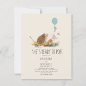 Klaar voor Pop van paddenstoelen Eelballonjongen Kaart (Voorkant)