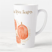 Klaar voor Pumpkin Spice Season Waterverf Pumpkin Latte Mok (Rechts)