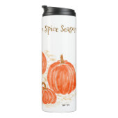 Klaar voor Pumpkin Spice Season Waterverf Pumpkin Thermosbeker (Geroteerd rechts)